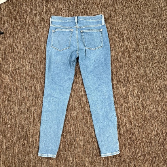 J Crew 10” High-Rise Skinny Jeans light wash size 30 - Picture 2 of 10